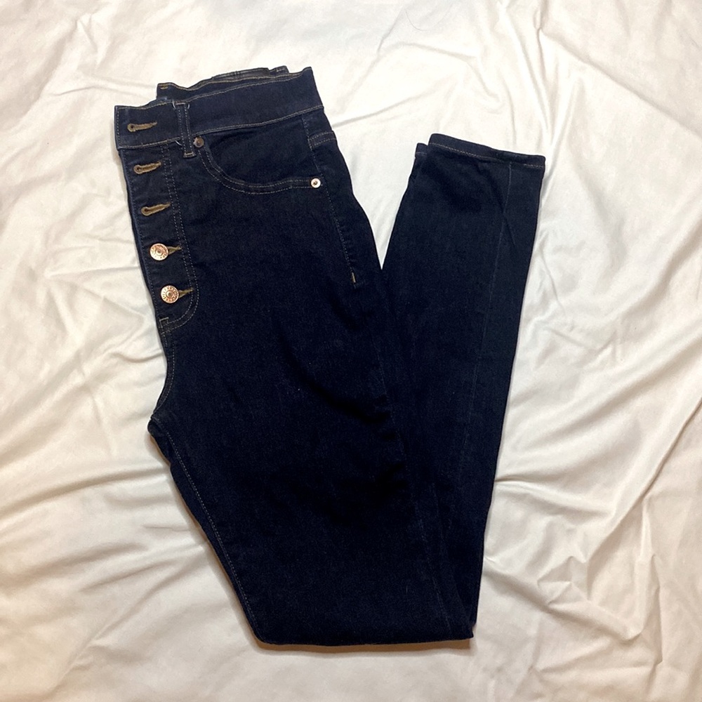 Express high waisted jeans